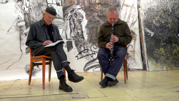 Bodo Hell und Renald Deppe