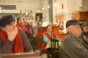 Linde bei Gaussplatz-Veranstaltung