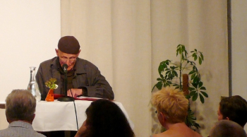 Bodo Hell beim Mayroecker-Abend