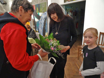 Linde Waber und Friederike Mayröcker