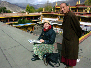 Tibet Zahji Tempel