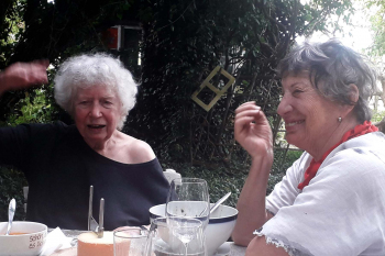 Lotte Ingrisch und Linde Waber