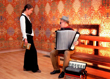 Anne Bennent und Otto Lechner