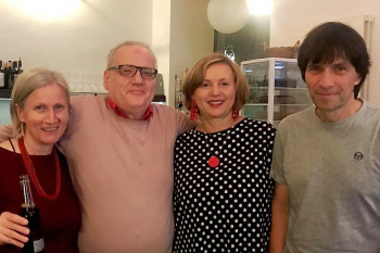 Irmi Egger, Alois Kinast, Uschi Schreiber und Wolfgang Bledl